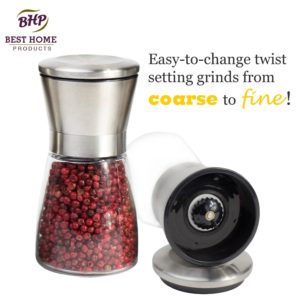 Himalayan Salt and Pepper Grinder Set - Best Home Products