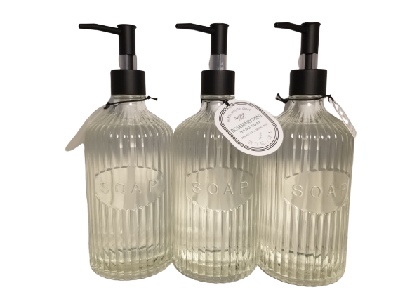 Hand Soap by Aroma - Three (3) Pack - Rosemary Mint - Home Products